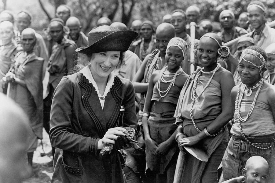 Мэрил Стрип в фильме «Из Африки», 1985 год