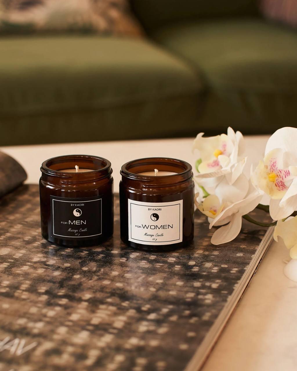 Массажные свечи by Kaori, 2900 руб. (kaoristore.ru)