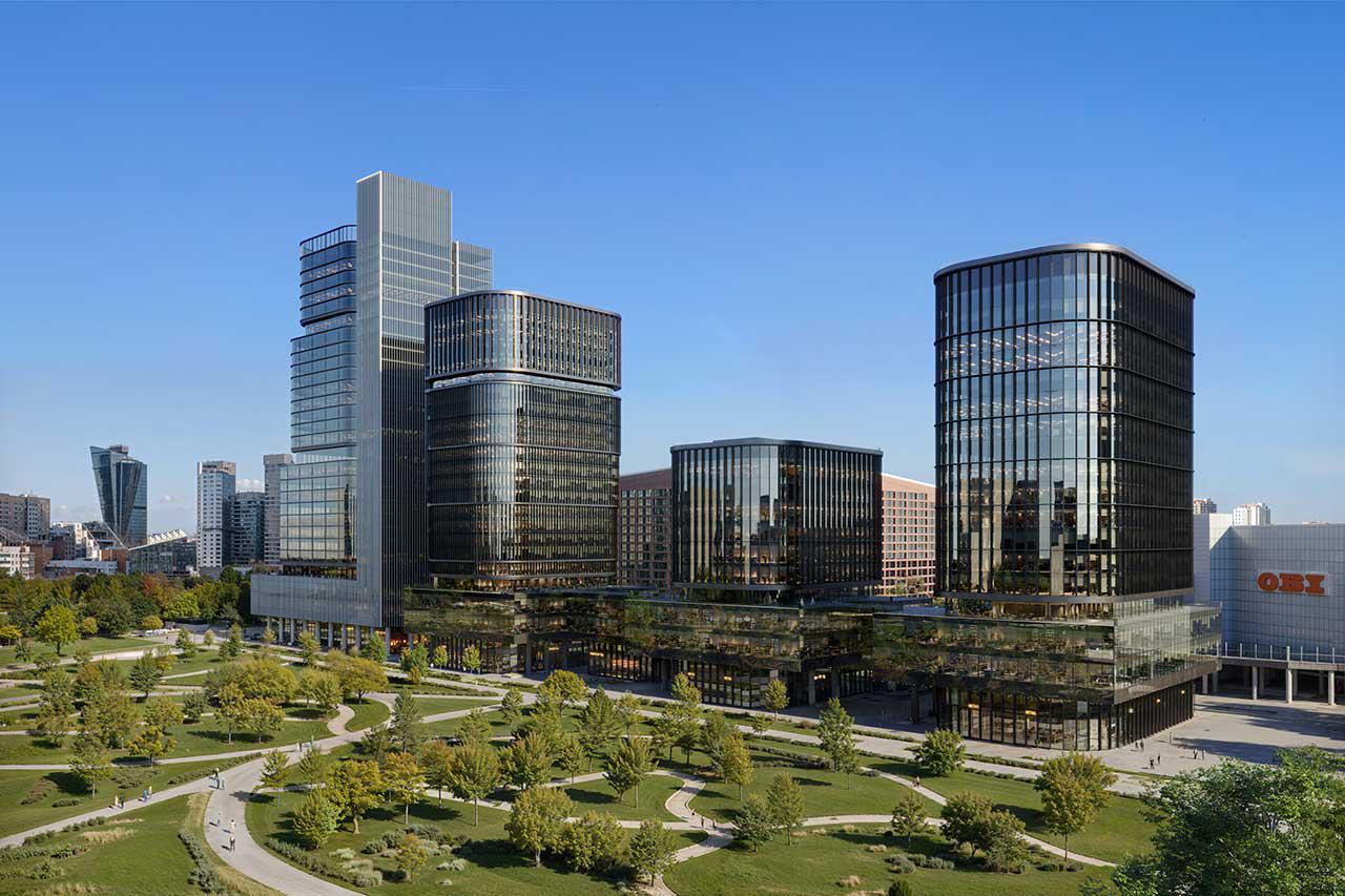 Премиальный офисный квартал STONE Ходынка 2