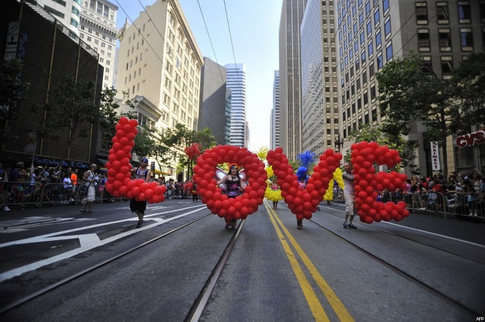 Гей-парад в Сан-Франциско