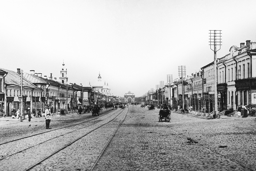 Вид на Тверскую-Ямскую улицу, 1903 год