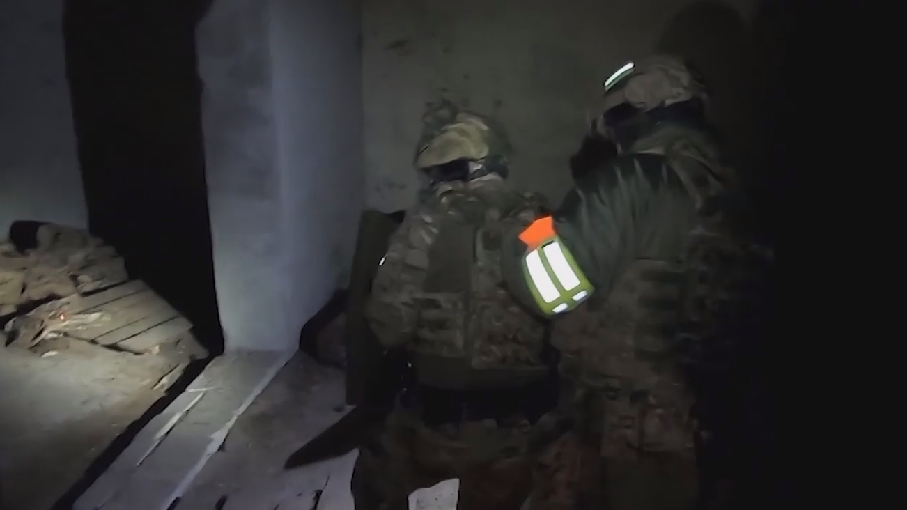 ФСБ опубликовало видео боя с готовившим теракт белорусом