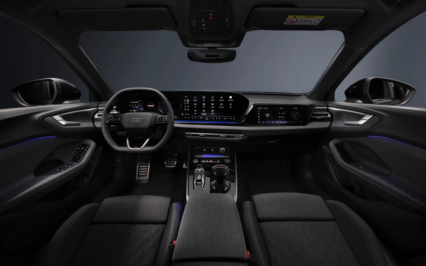 Салон Audi A5&nbsp;&mdash; самый &laquo;простой&raquo; среди конкурентов, но тоже не лишенный технологичности