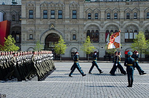 Репетиция парада Победы в Москве