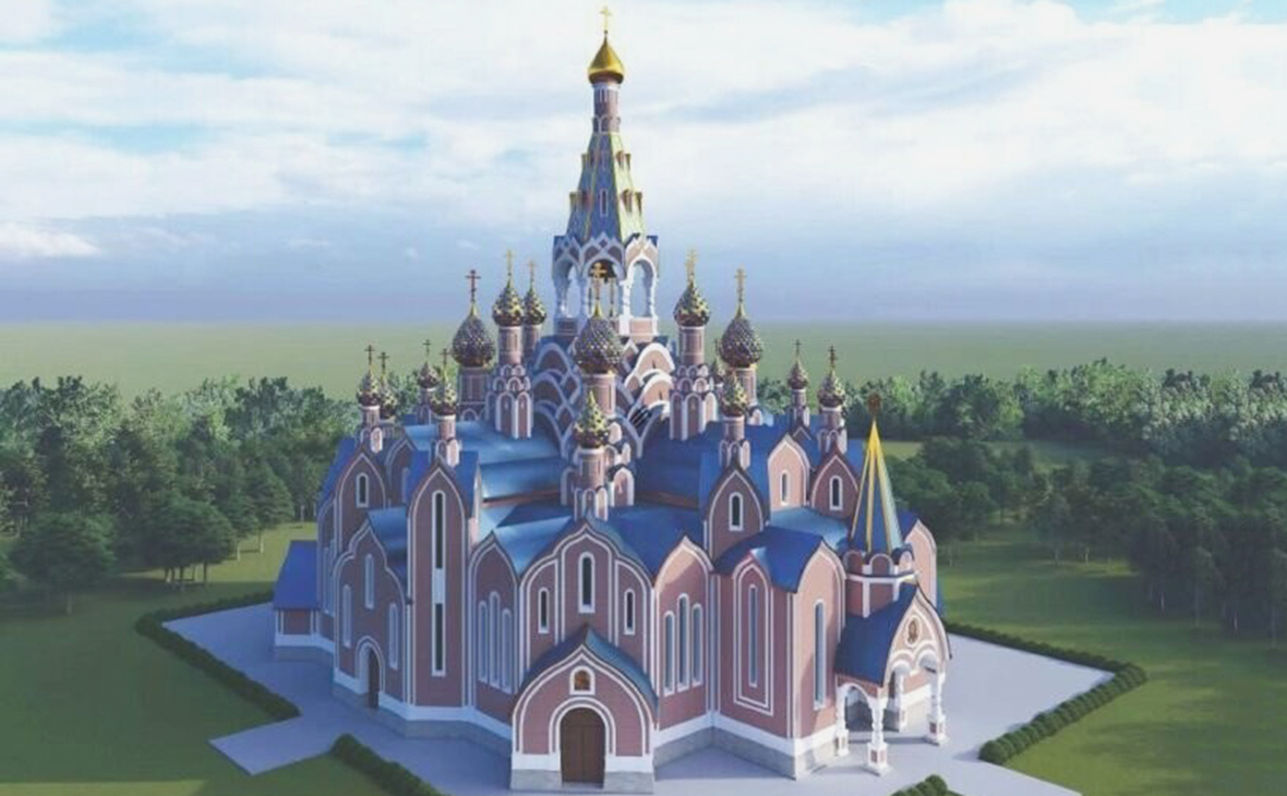 Проект храма при МГУ