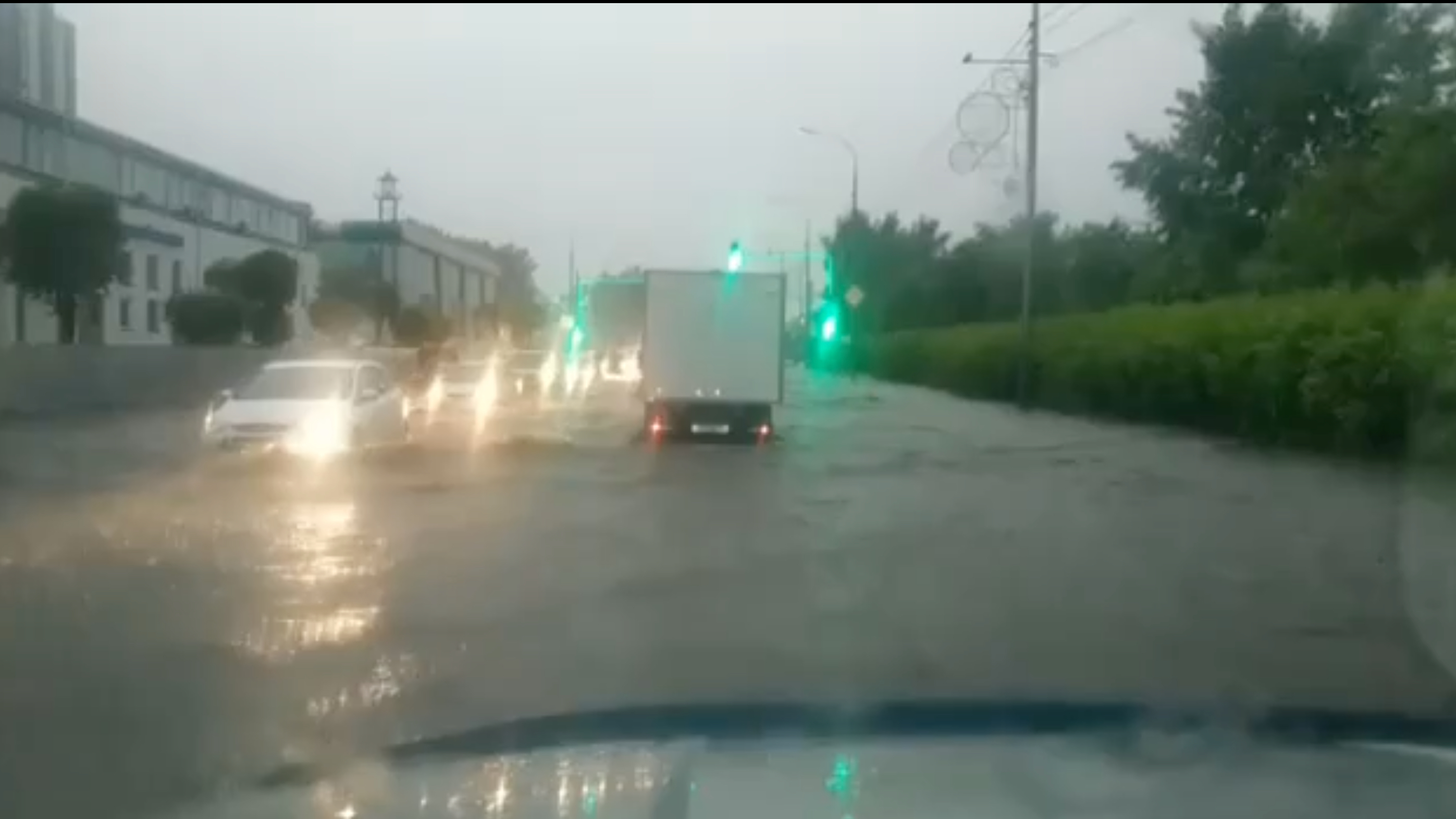 Последствия потопа в Красноярске. Видео