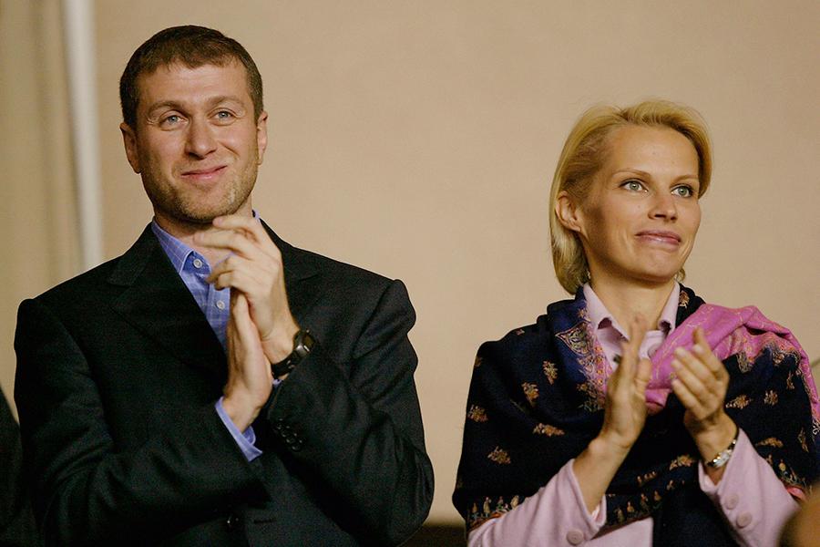 Роман Абрамович и Ирина Маландина, 2004 год