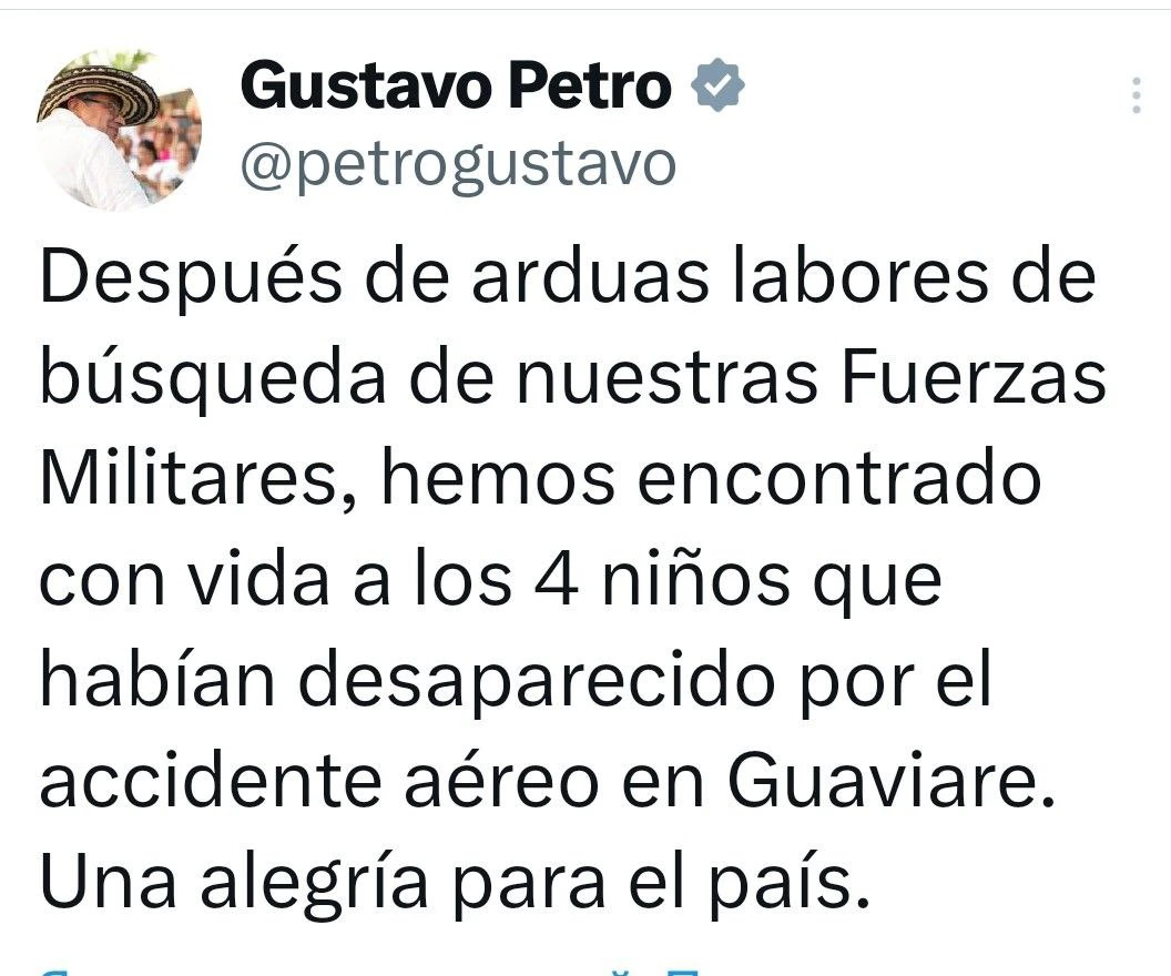 Gustavo Petro / Twitter