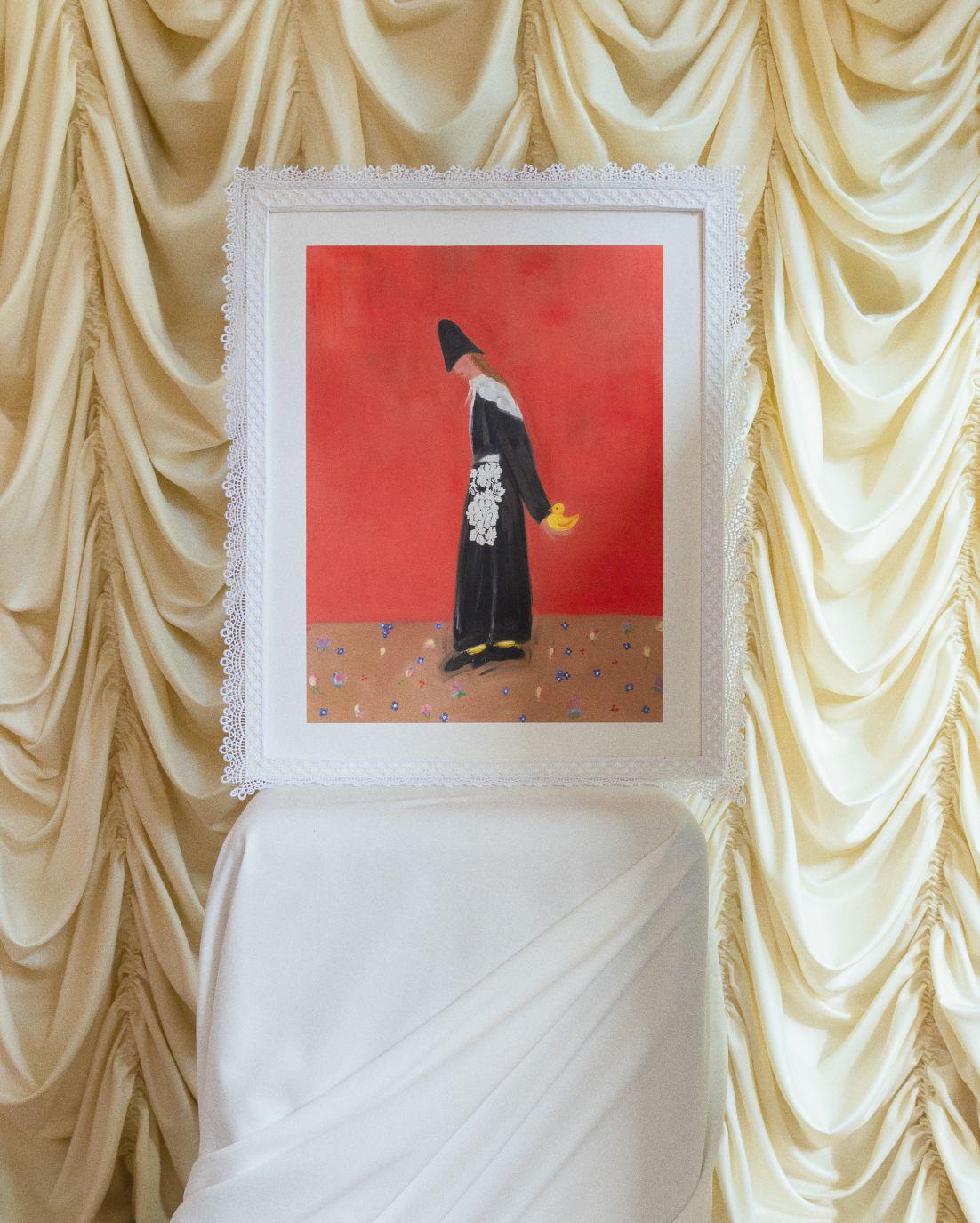 Зарина Гроевая, принт из серии Tender Brutalism, 27 500 руб., магазин Nuself