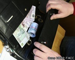 МВД вычислило средний размер взятки в России