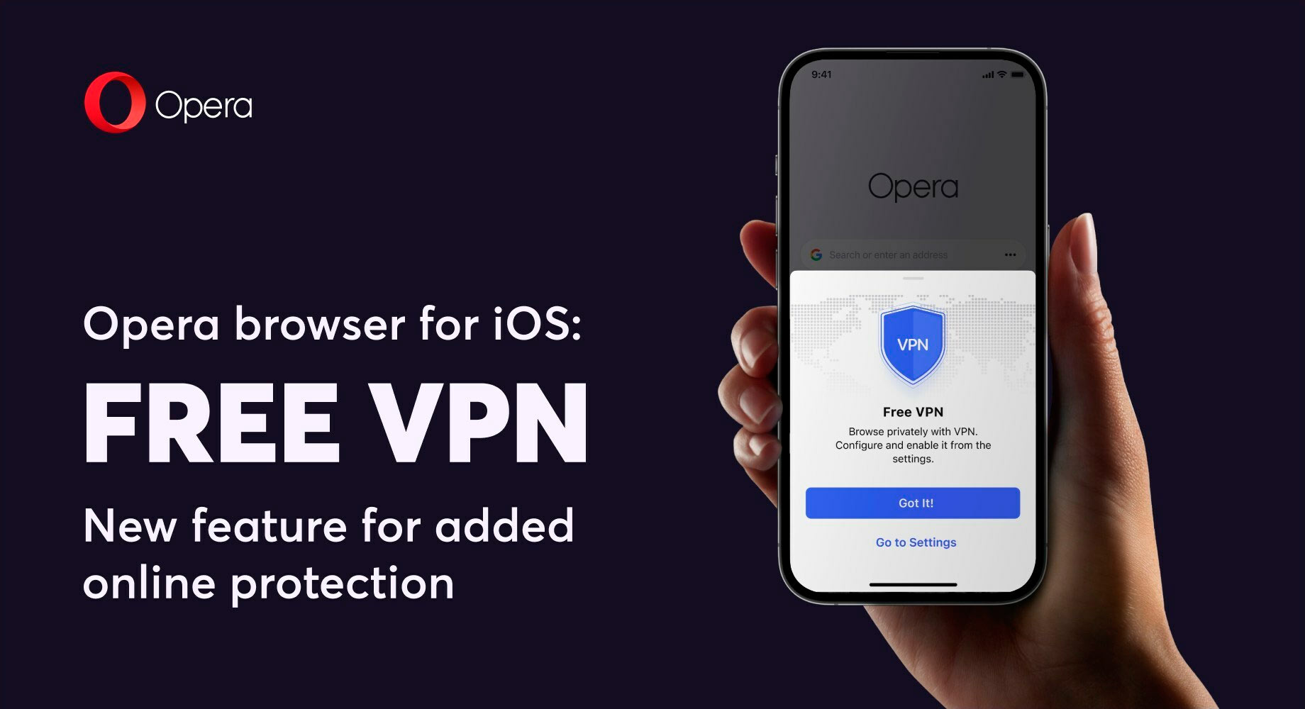 В интернет-браузере Opera для iOS появился бесплатный VPN-сервис для всех  пользователей | РБК Life