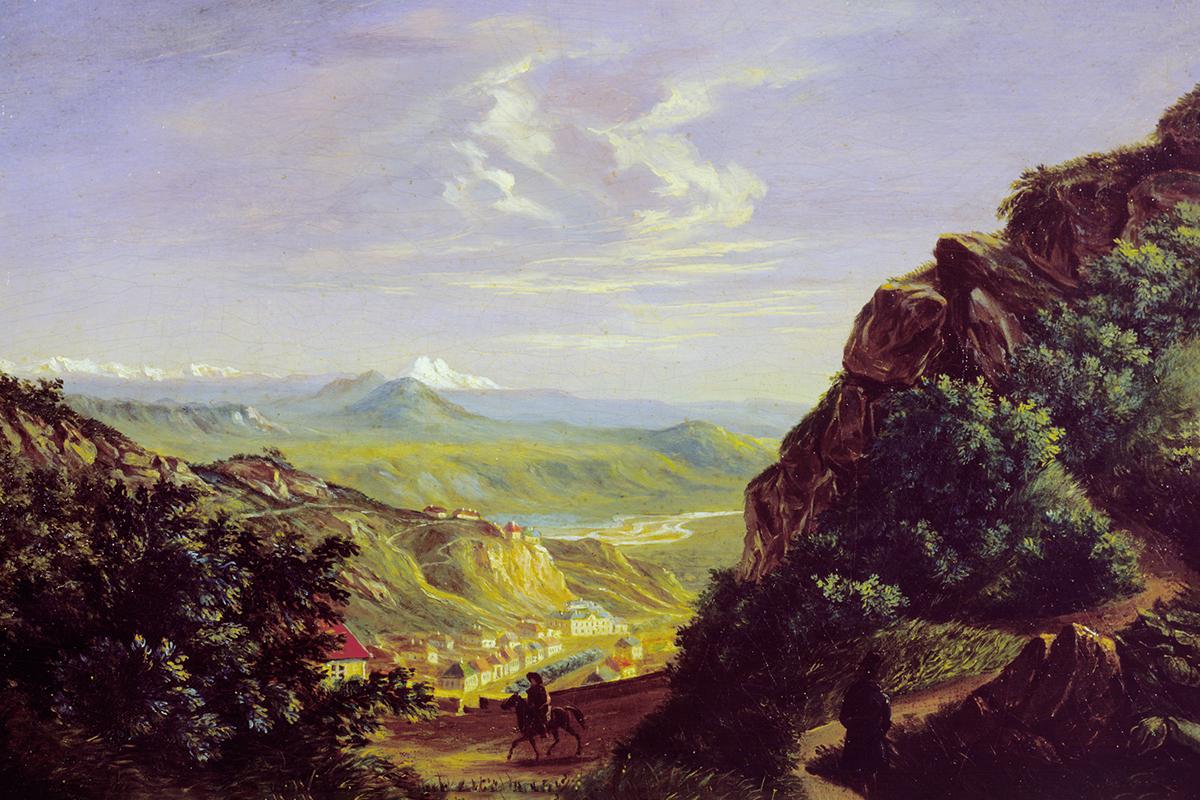 Михаил Лермонтов, «Вид Пятигорска» (1838)