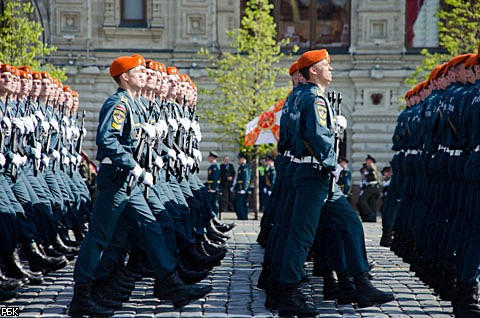 Репетиция парада Победы в Москве