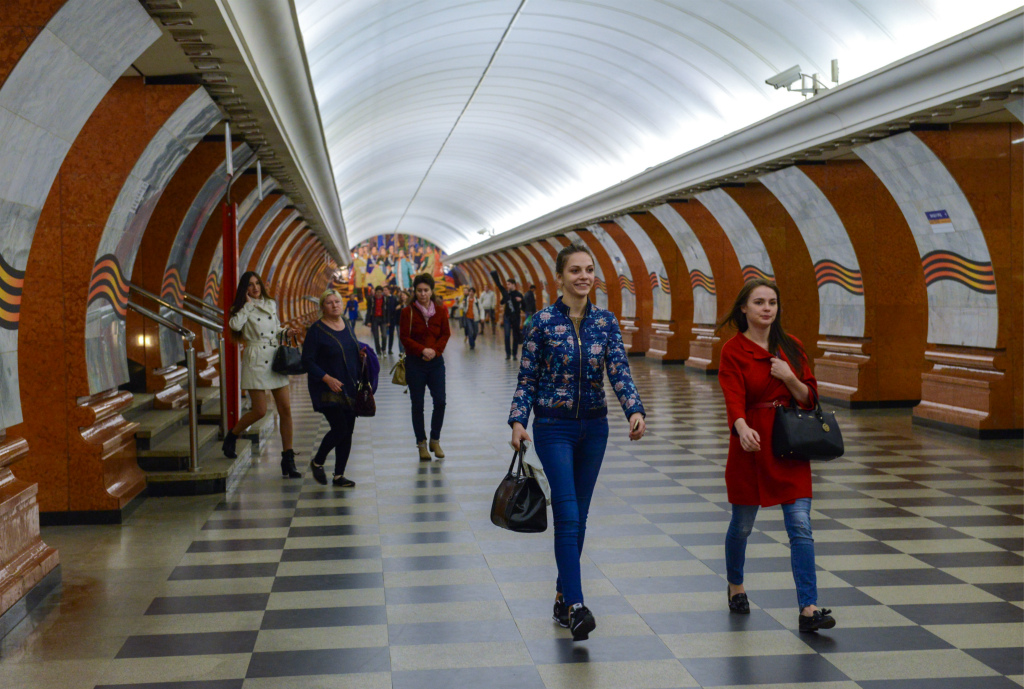 Московский метрополитен: станция &laquo;Парк Победы&raquo;