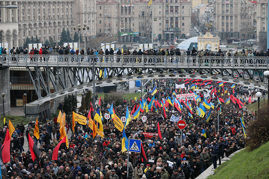 Митинг организован партией Саакашвили &laquo;Движение новых сил&raquo;