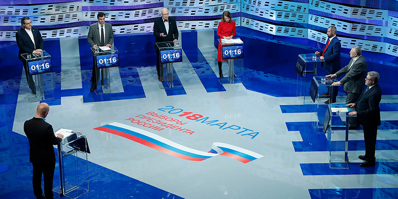 ЦИК отказалась менять формат дебатов кандидатов в президенты