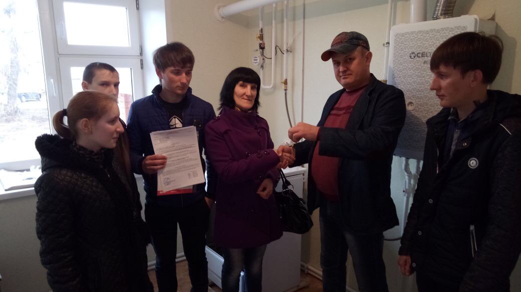 Госжилфонд передал жилой дом участникам госпрограмм Спасского района