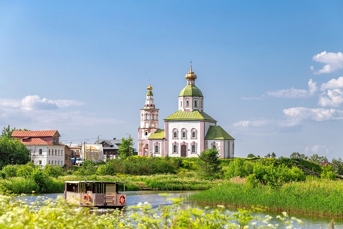 Вид на Суздаль