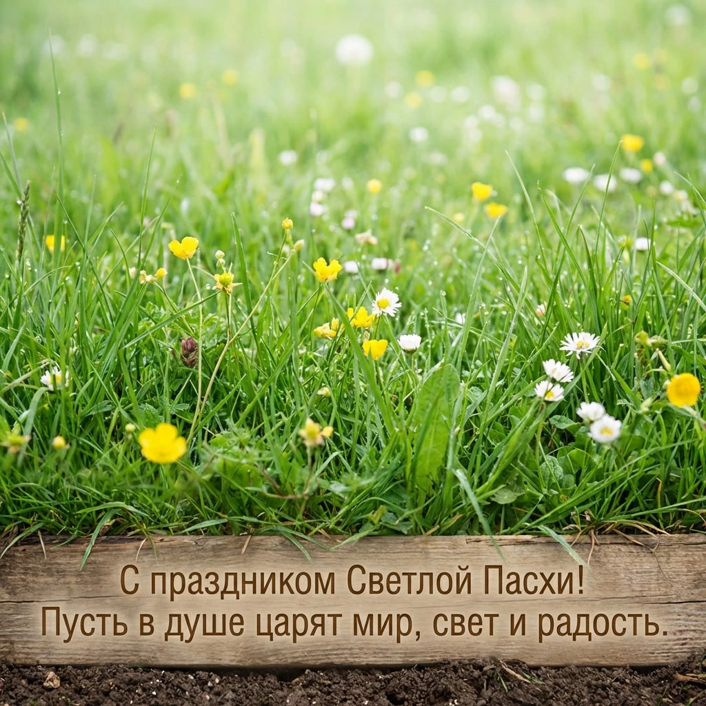 Открытки с Пасхой-2026 для родных и близких