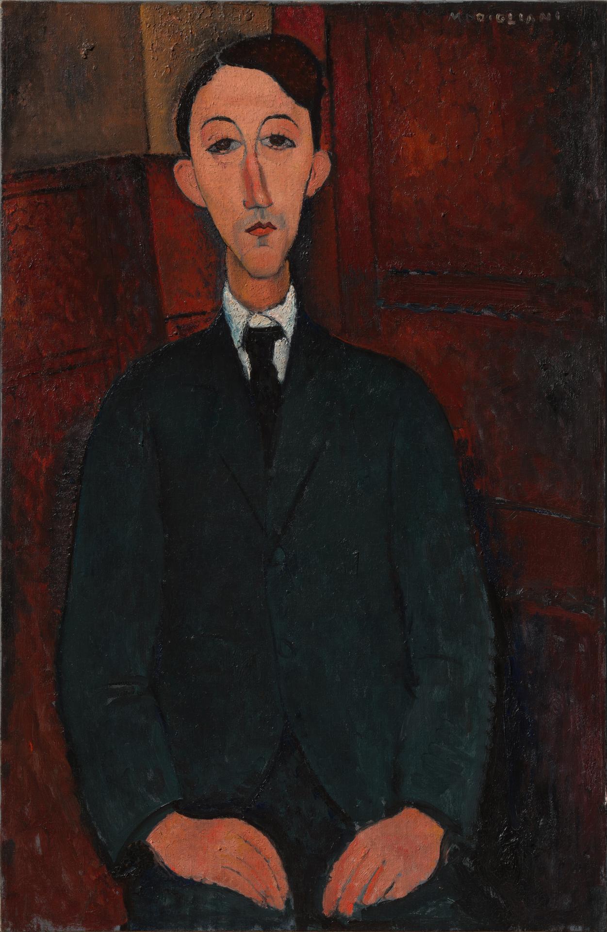 Амадео Модильяни «Портрет художника Мануэля Гумберта», 1916