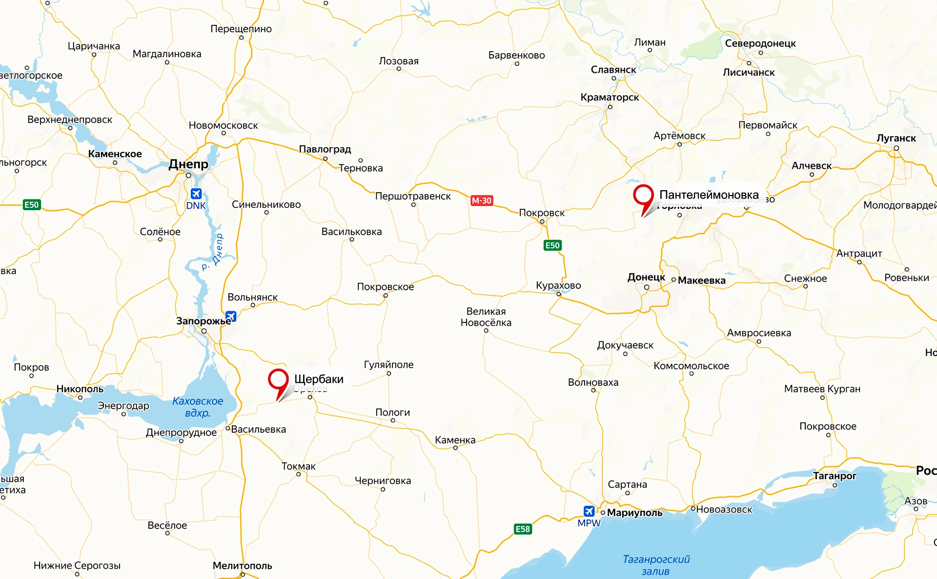 сервис «Яндекс.Карты»