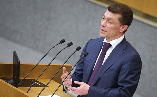 Министр труда и социальной защиты РФ Максим Топилин