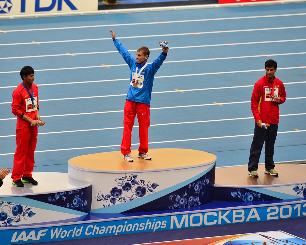 Чемпионат мира по легкой атлетике проходит в Москве