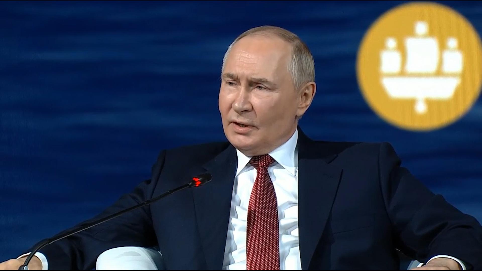 «Где ступает нога русского солдата — то наше». Заявления Путина на ПМЭФ