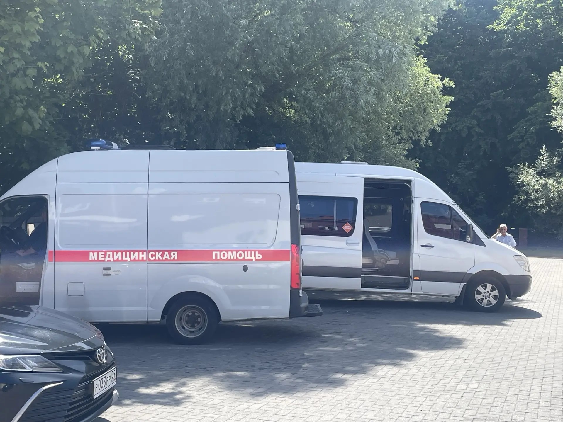 Под Калининградом рабочие пострадали при взрыве гранаты времен ВОВ