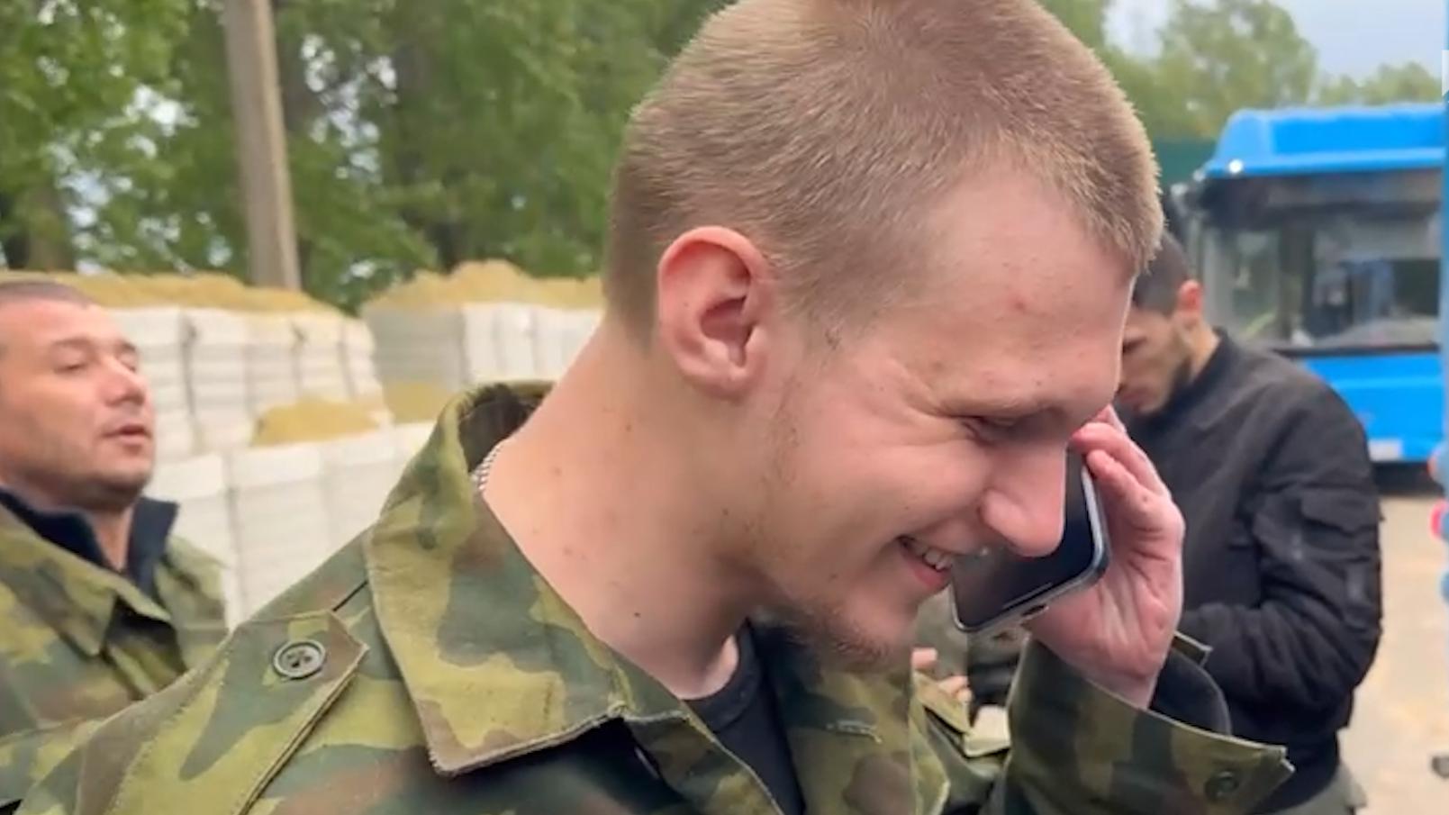 Появилось видео нового обмена пленными с Украиной