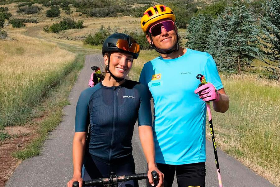 Пернилла Досвик и Йоханнес Клебо