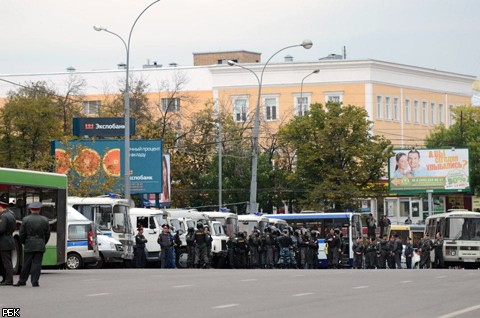 Третий "Марш миллионов" оппозиции в Москве