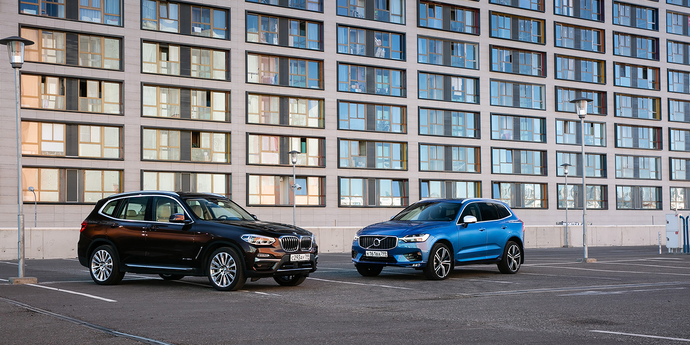 Вопросы по философии. BMW X3 против Volvo XC60