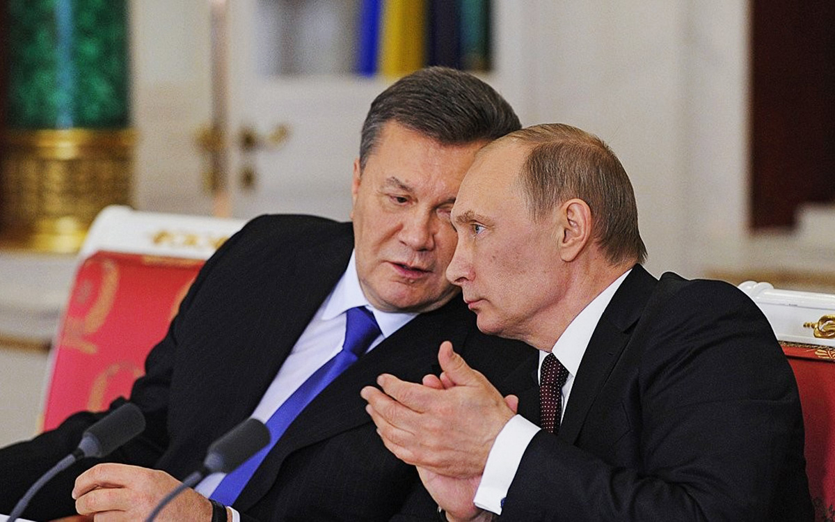 Виктор Янукович&nbsp;и&nbsp;Владимир Путин, декабрь 2013 г.