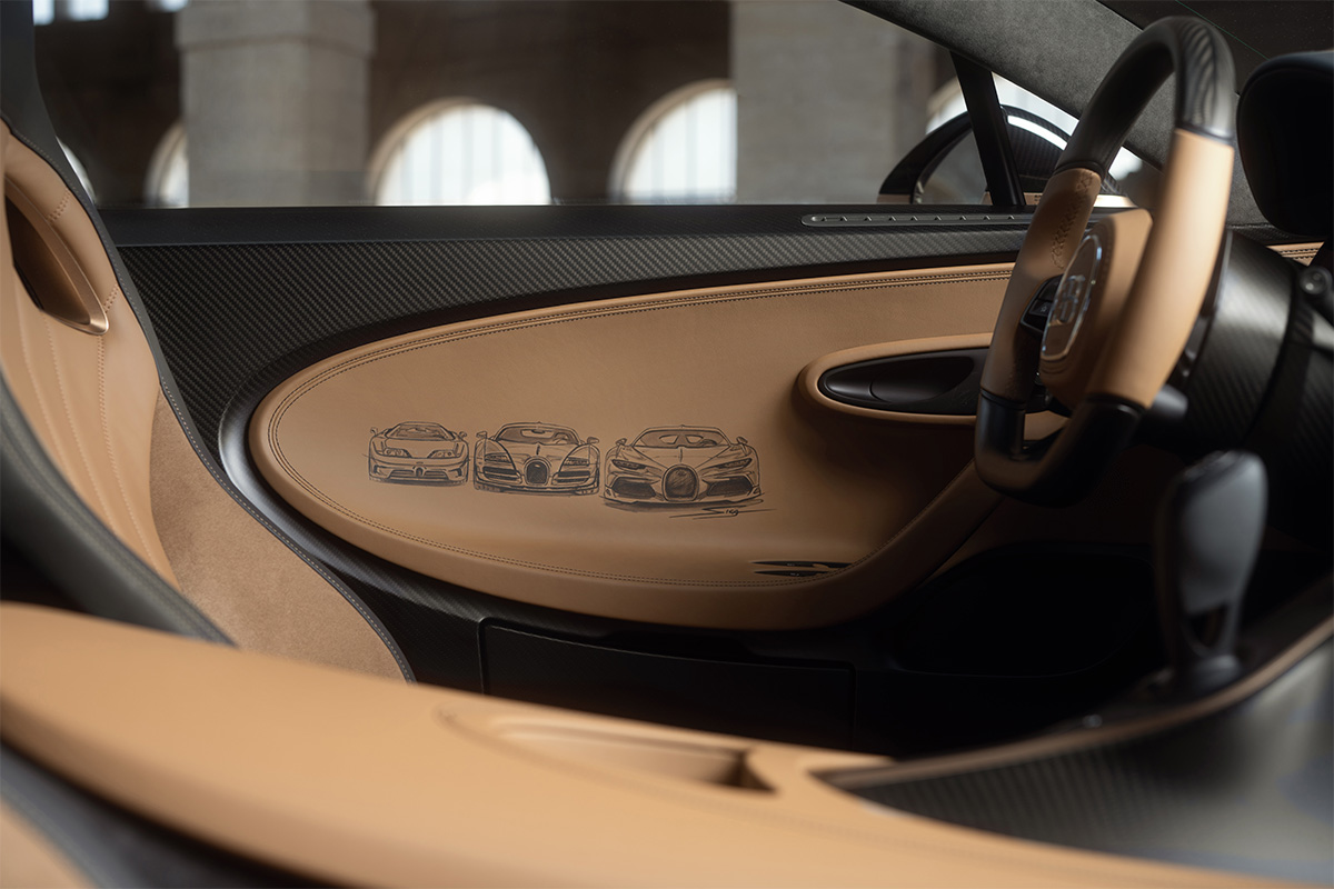 Bugatti Chiron Super Sport Golden Era Car