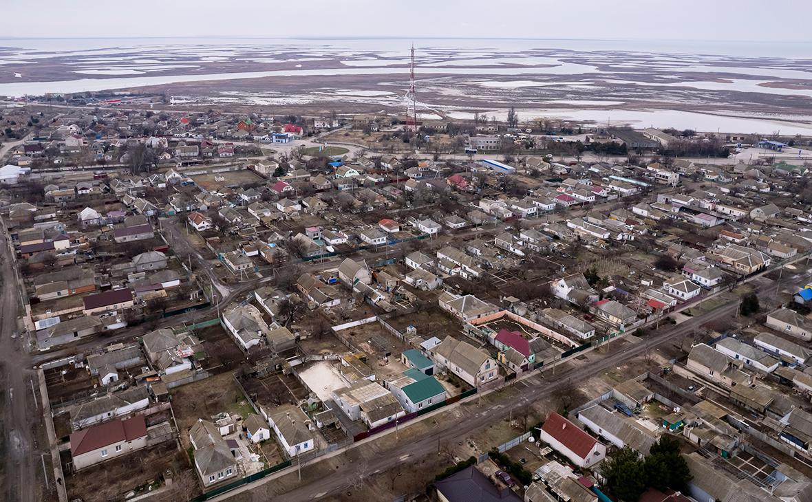 Вид на Геническ