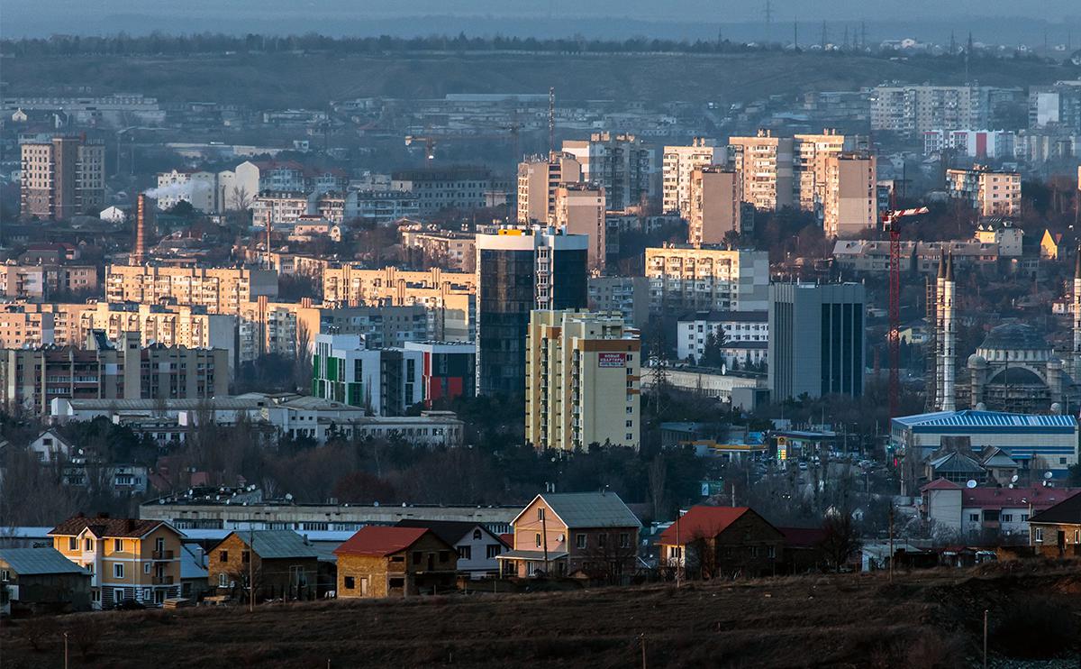 Вид на Симферополь