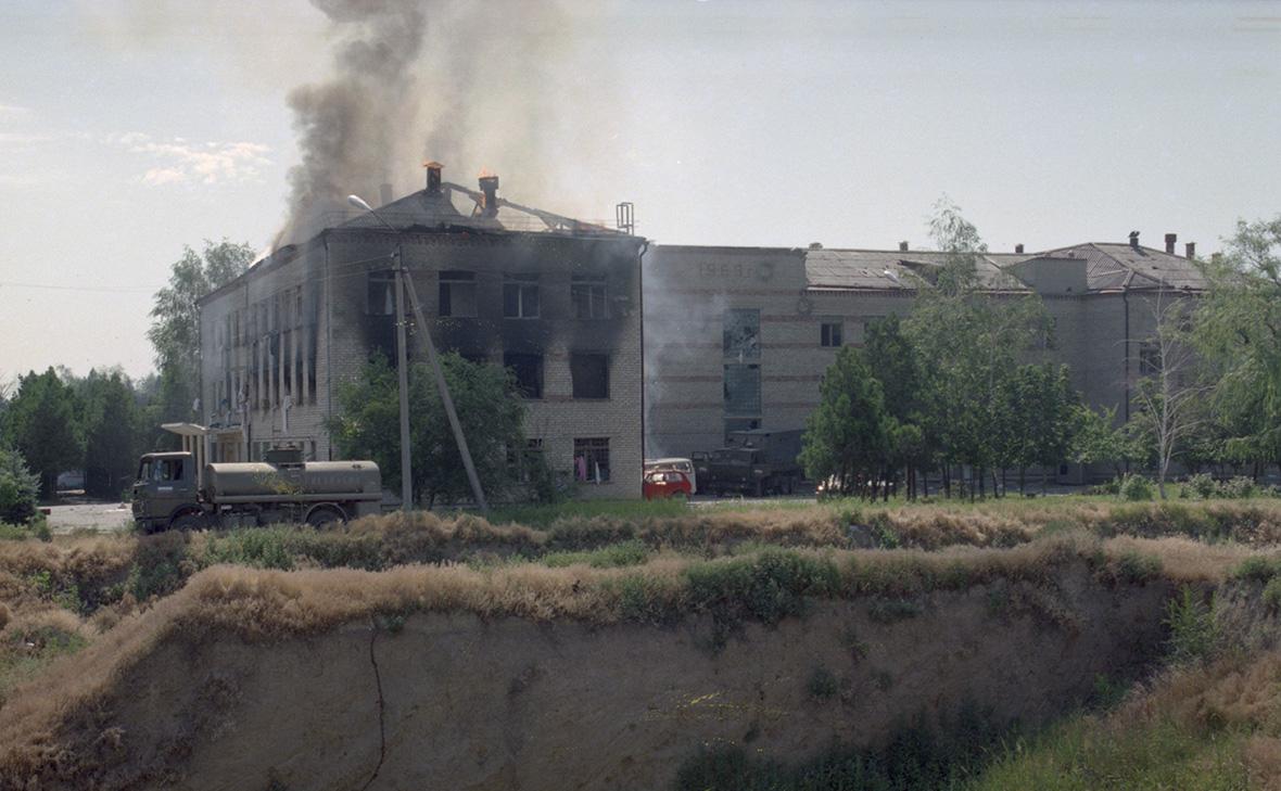 Больница&nbsp;в Буденновске, захваченная&nbsp;бандой Басаева, архивное фото&nbsp;
