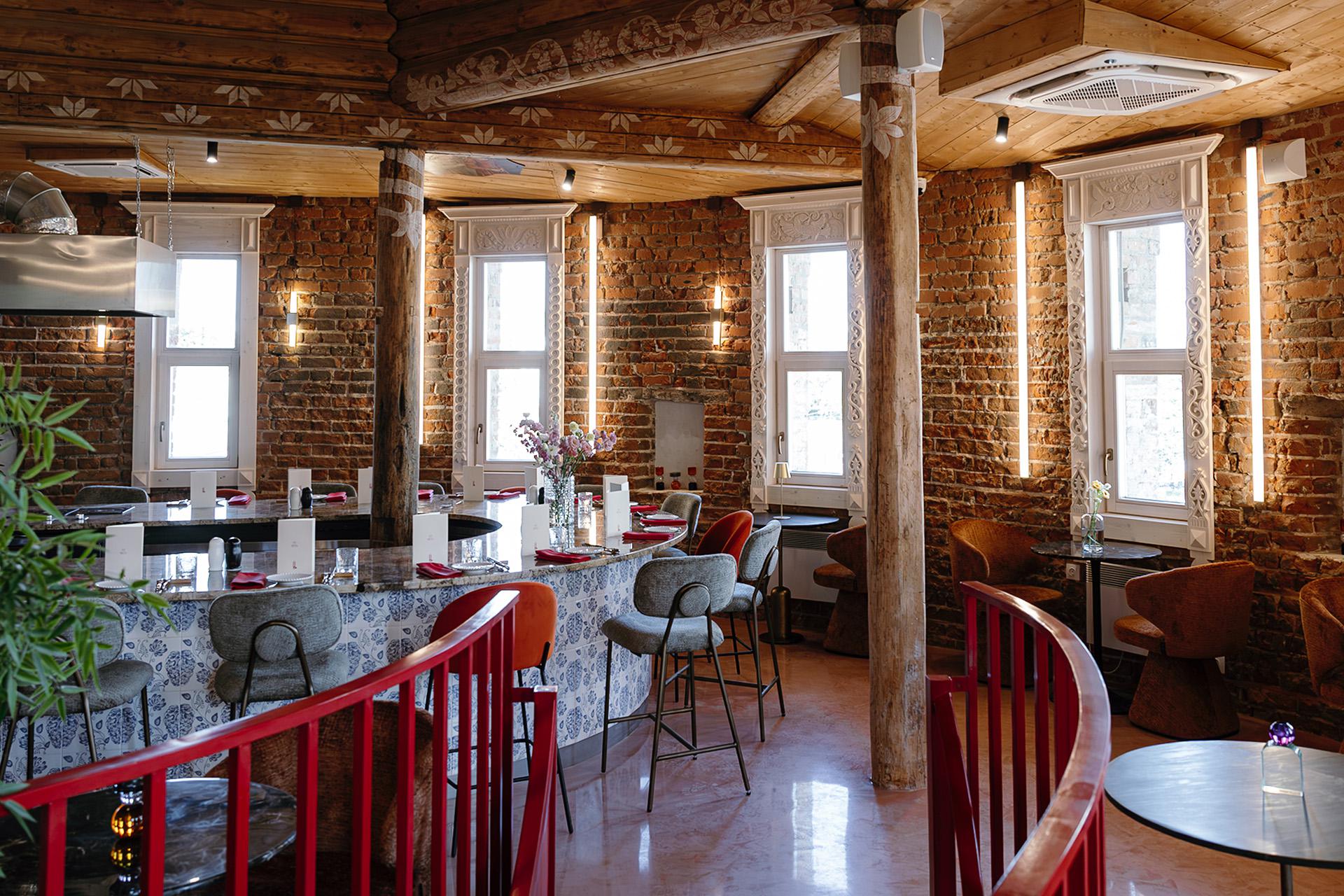 Интерьер ресторана &laquo;Цитадель&raquo;