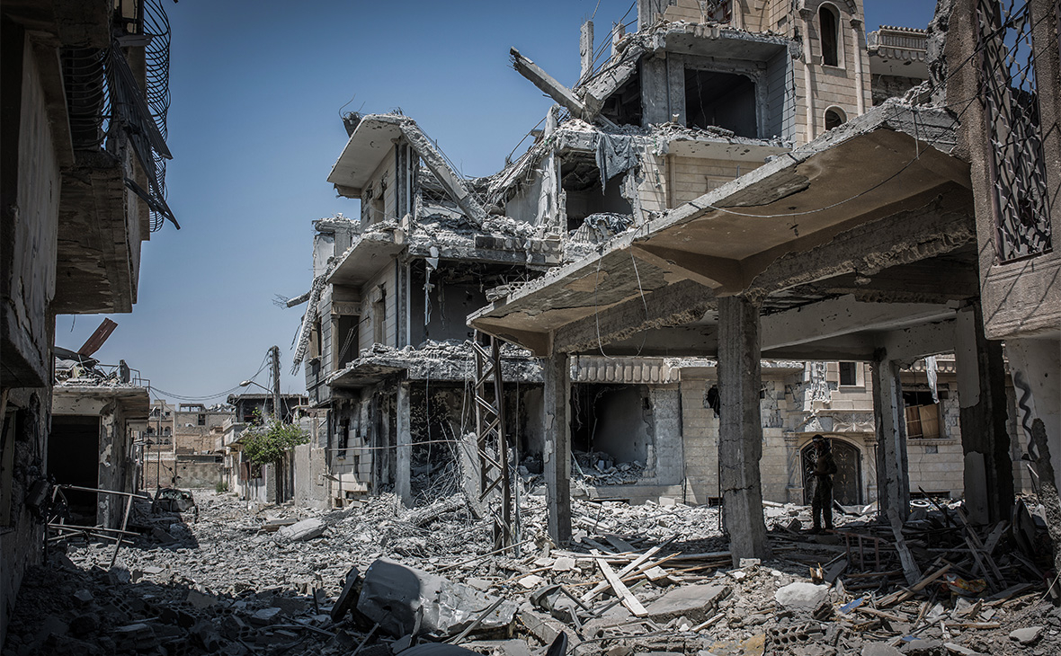 Сирийский город Ракка