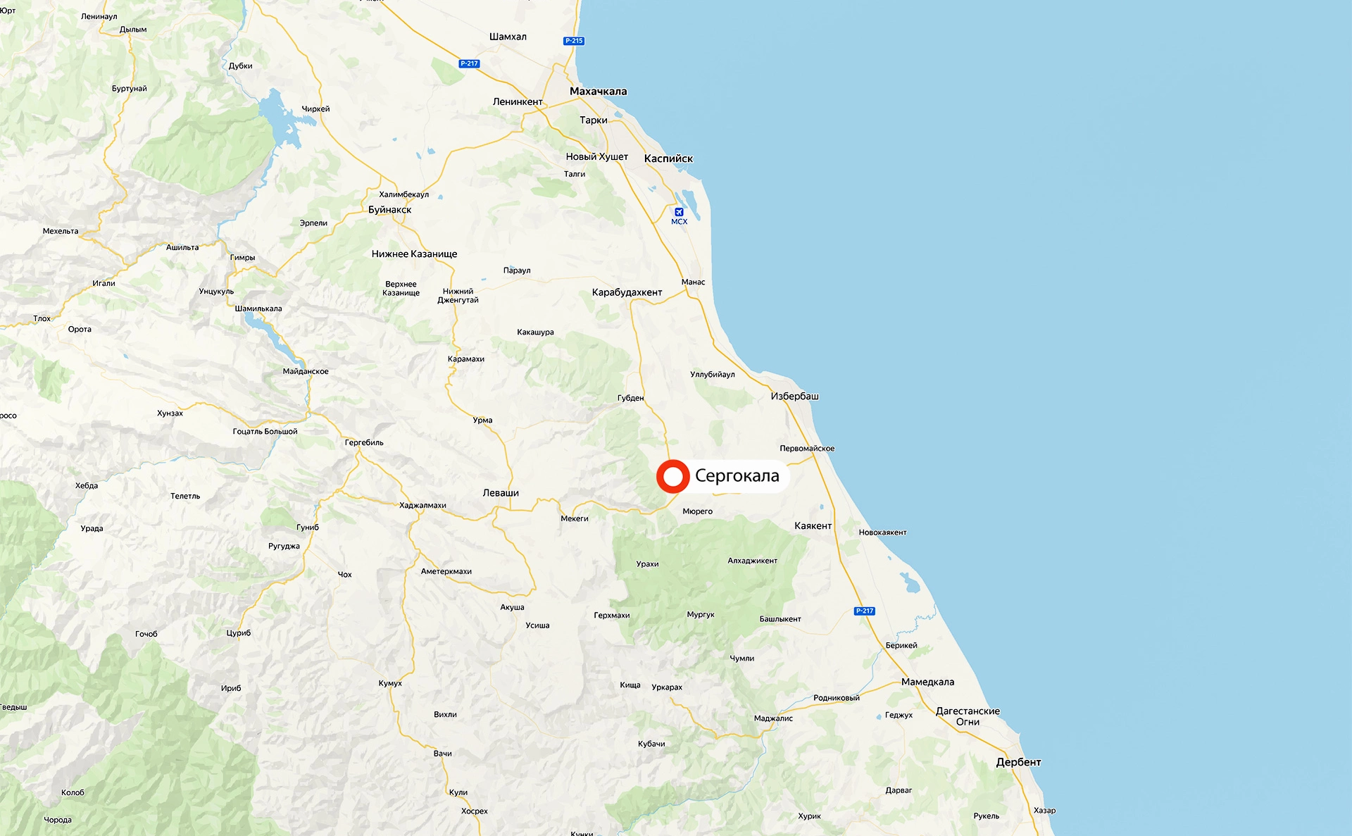 сервис «Яндекс.Карты»