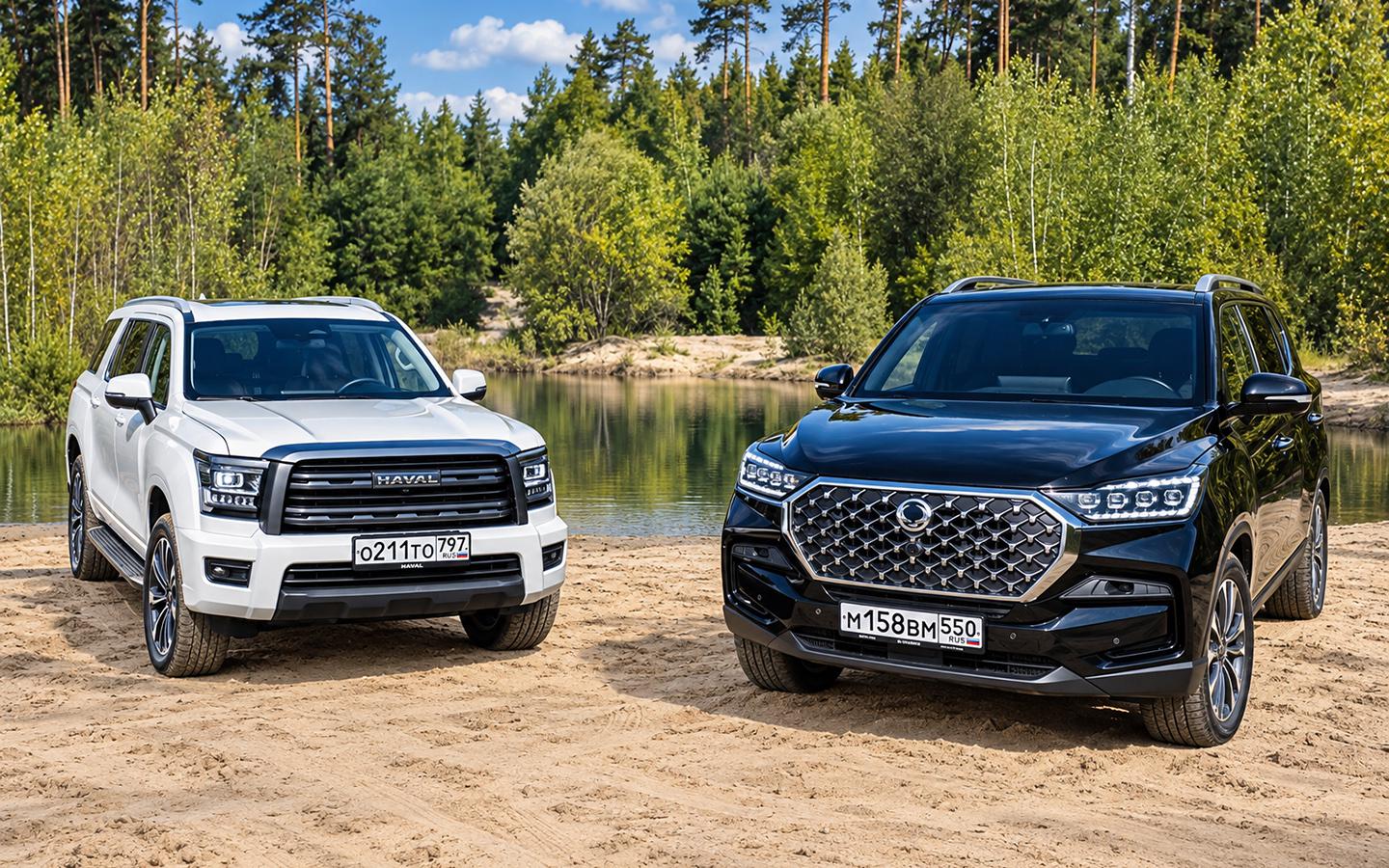 KGM Rexton vs Haval H5. Мы сравнили рамники из Кореи и КНР на бездорожье