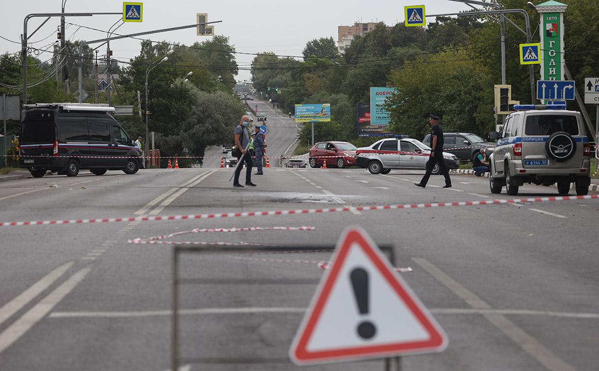 Место убийства Дарьи Дугиной