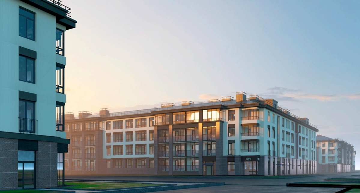 Концепция жилого проекта в Стрельне