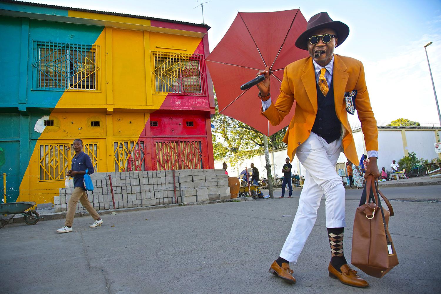 Бодуэн Муанда, фотография из серии &laquo;La SAPE&raquo;