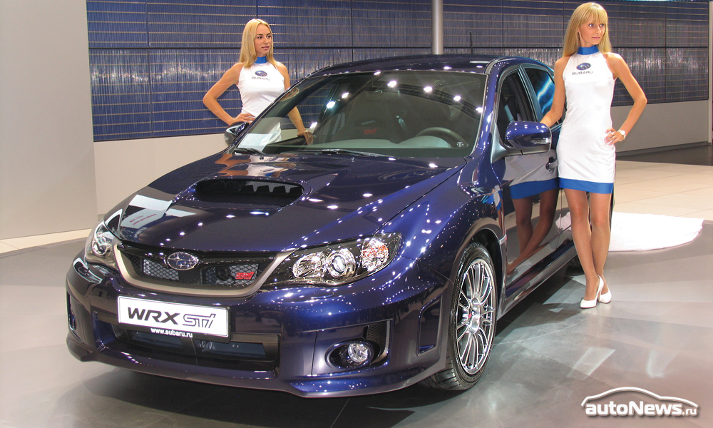 В Москве показали самую быструю Subaru WRX STI