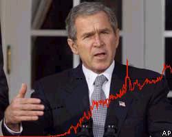 Россияне стали лучше относиться к президенту США Бушу