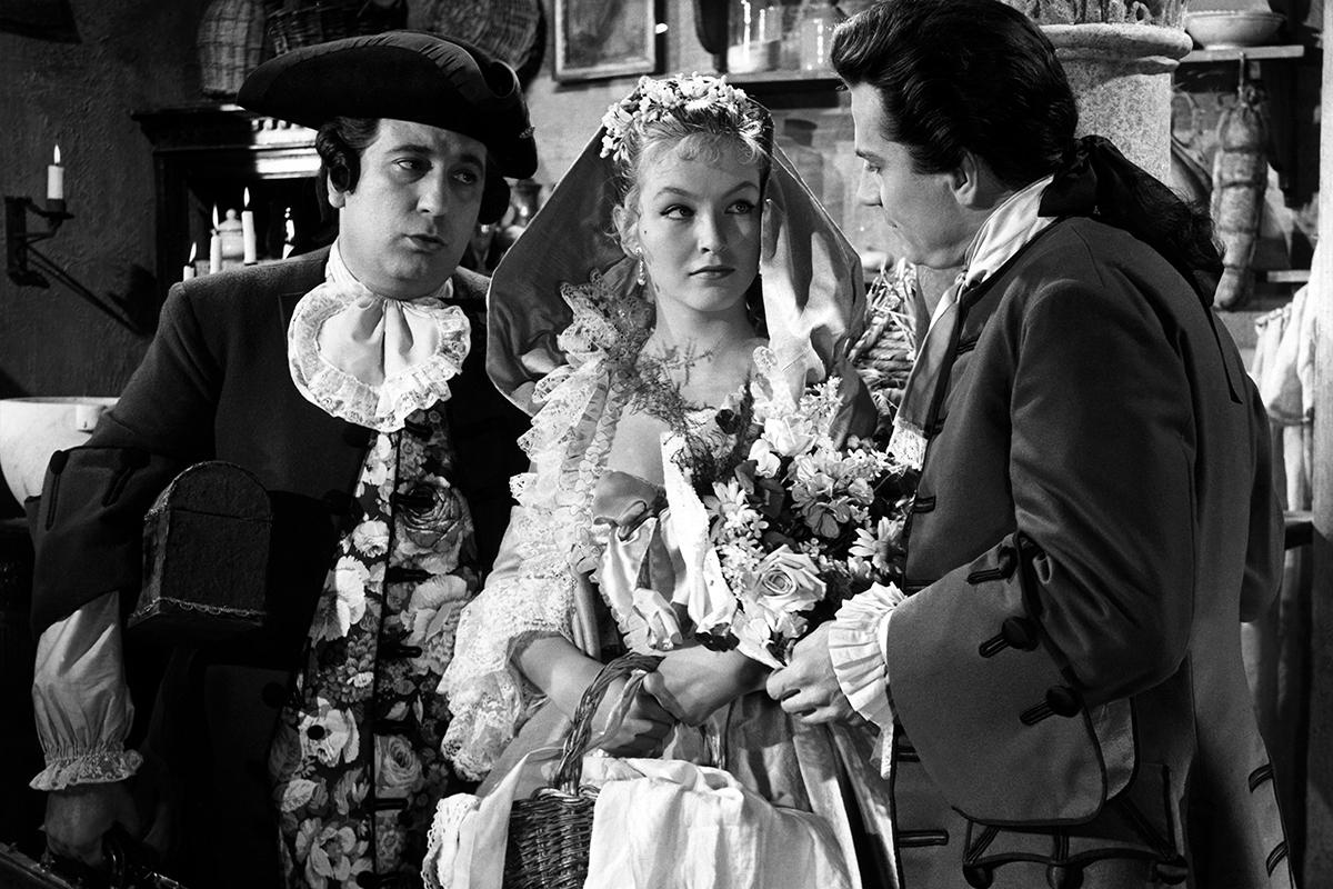 Марина Влади в фильме «Приключения Джакомо Казановы», (1955)