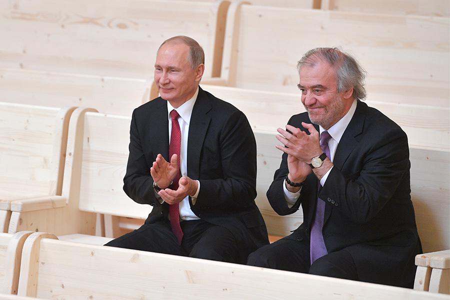 Владимир Путин и Валерий Гергиев