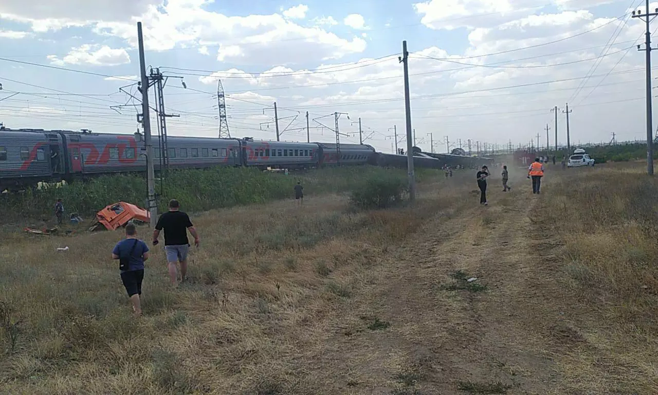 пассажиров поезда 